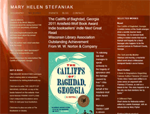 Tablet Screenshot of maryhelenstefaniak.com